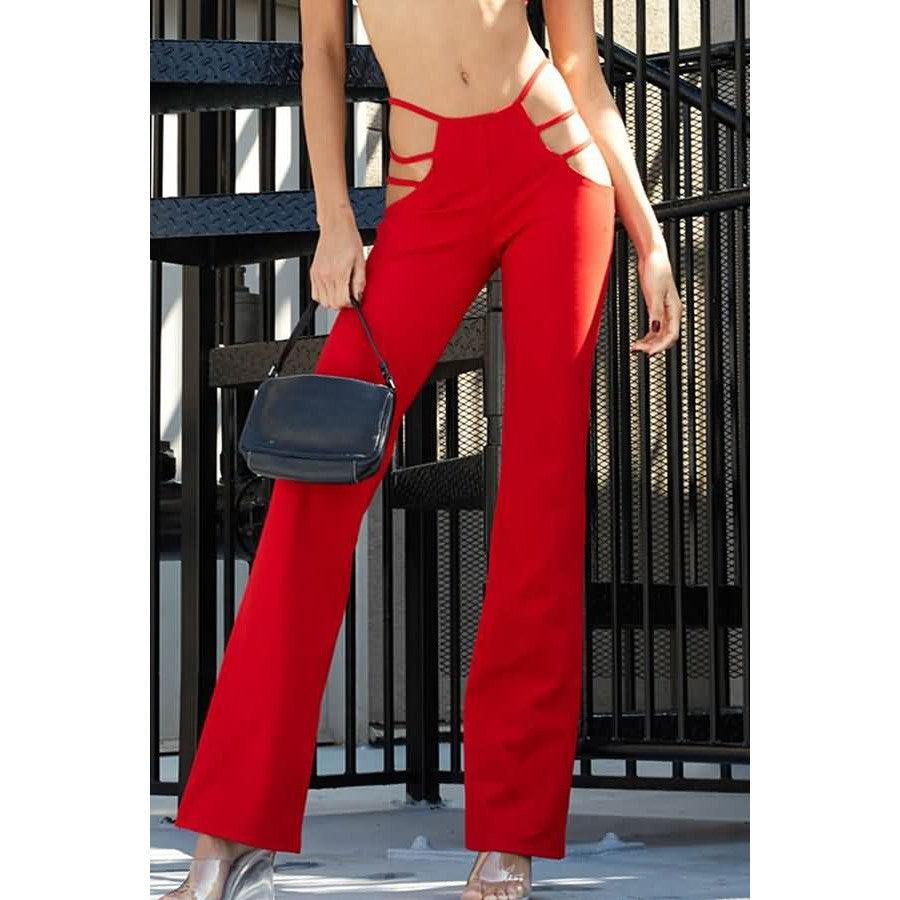 Sexy Hip lift slim elastic women's pants - FashionX
