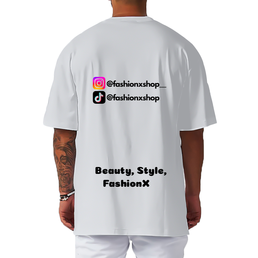 FashionX Unisex Sponsorship Baggy T-Shirt